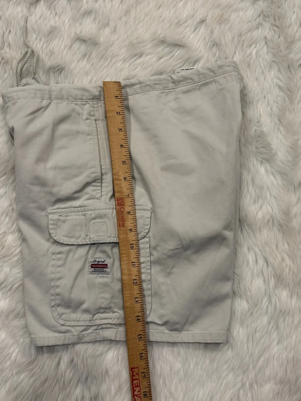 UNIONBAY Men's Size S Cargo Shorts with Drawstring Waist Vintage Y2K